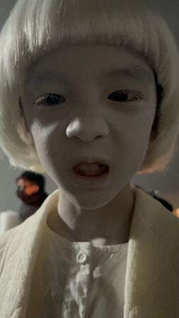 ▲《乩身》白髮小鬼真實身份曝光。（圖／翻攝自Threads）