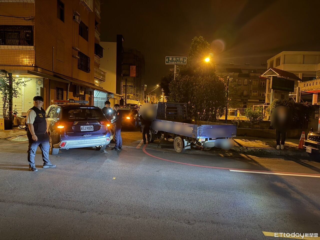債務糾紛持刀擄人!花蓮男押被害人上車 警攔截壓制送辦