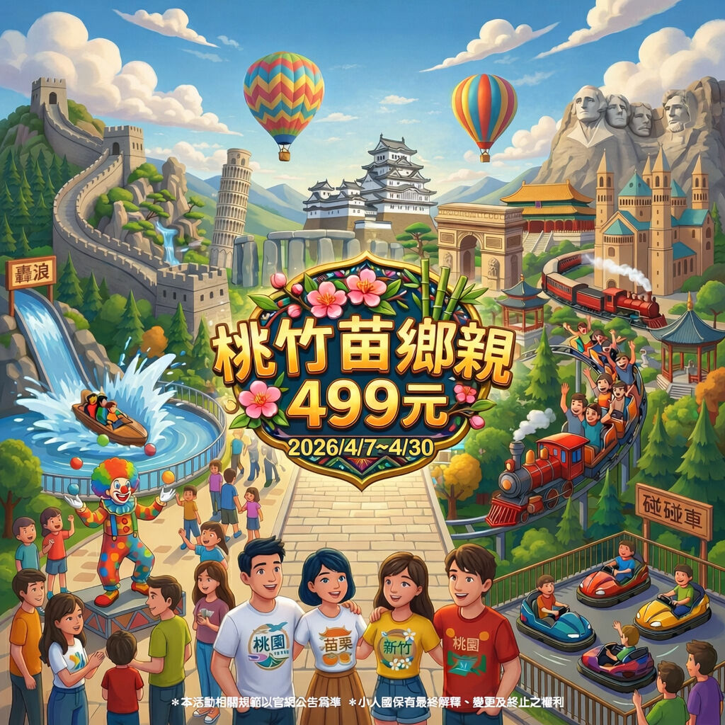▲小人國則推出4月整月「童樂會」系列活動。（圖／業者提供）