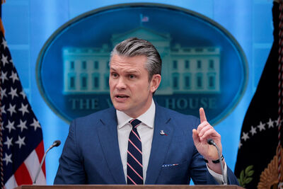 快訊／五角大廈今晚8時召開記者會　說明停火細節