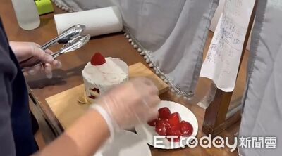 高雄網紅店蛋糕出包!吃一半驚見「草莓發霉長毛」 店家竟怪天氣