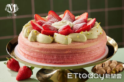 Lady M草莓開心果千層限量預購　酷聖石吉伊卡哇蛋糕母親節88折