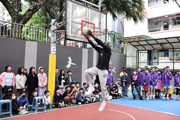 ▲洋基工程籃球隊阿拉薩大秀灌籃。（圖／主辦單位提供）