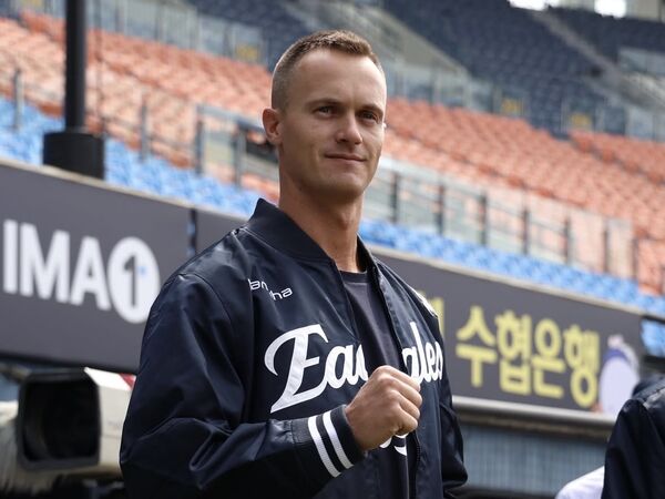 ▲庫辛（Jack Cushing）。（圖／韓華鷹官方IG）