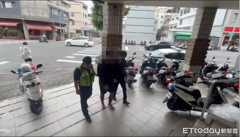 屏東鬧區22歲醉男無故對路人揮拳 警火速壓制送辦