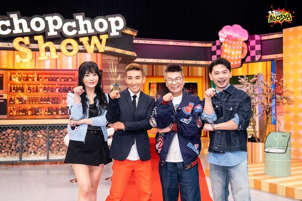 ▲▼沈玉琳與好友潘若迪現身《11點熱吵店》 。（圖／TVBS提供）