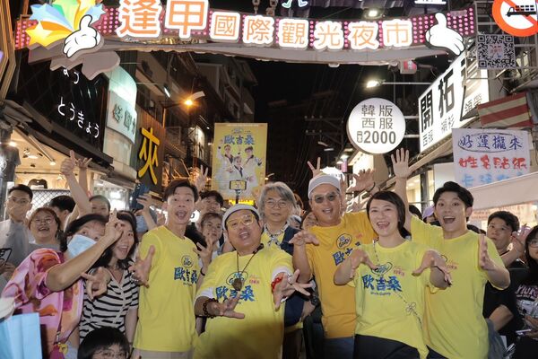 ▲《NO GOOD！歐吉桑》主演群李銘順、許效舜、李國煌等人勤跑宣傳。（圖／萬騰文化創意提供）