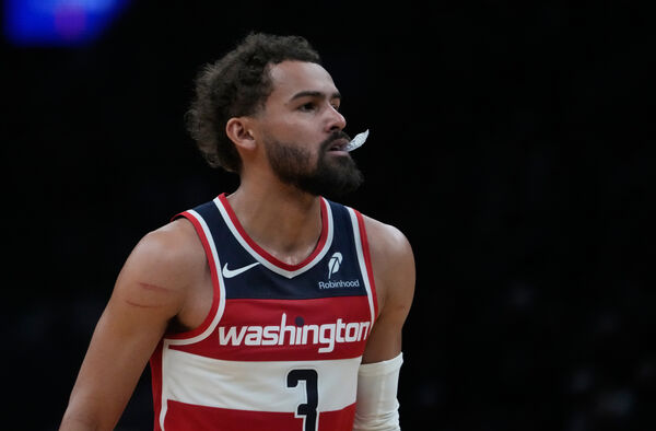 ▲戴維斯（Anthony Davis）、楊恩（Trae Young）。（圖／達志影像／美聯社）