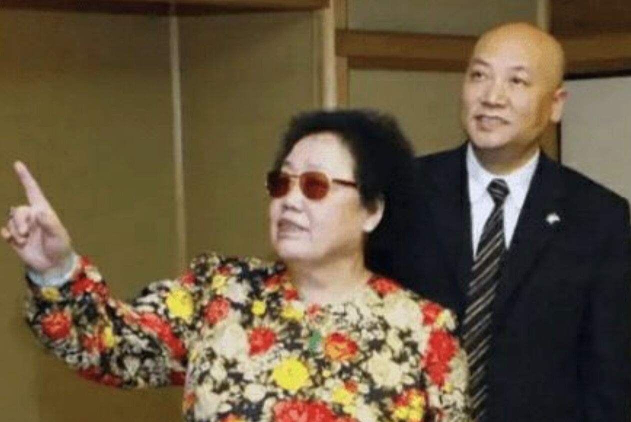 ▲陳麗華與先生遲重瑞。（圖／翻攝極目新聞）