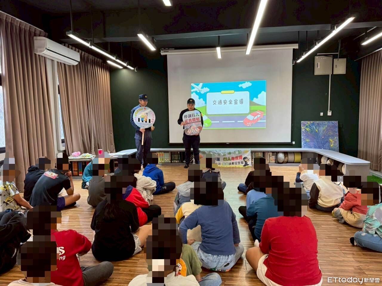 深化學童交通安全觀念 多良警入校宣導寓教於樂
