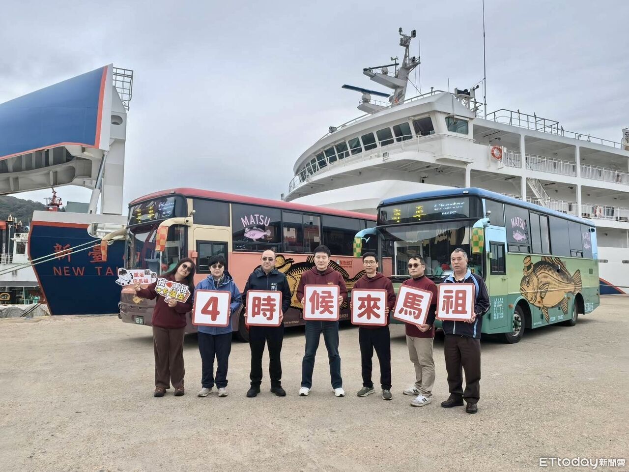 首度加入白沙屯進香 馬祖黃魚公車跨海追媽祖