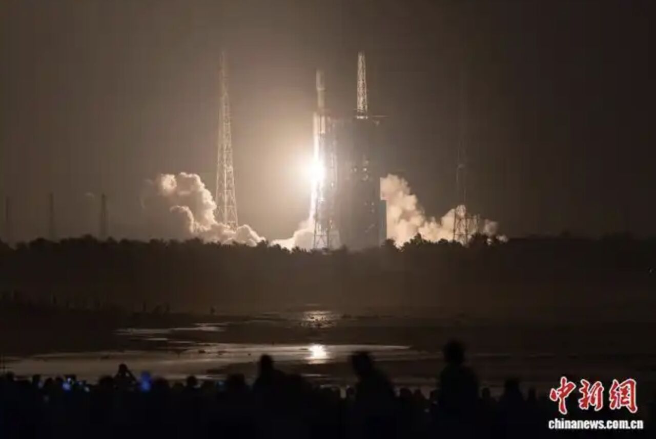 海南文昌基地「一箭18星」 陸星鏈「千帆星座」第七批成功發射