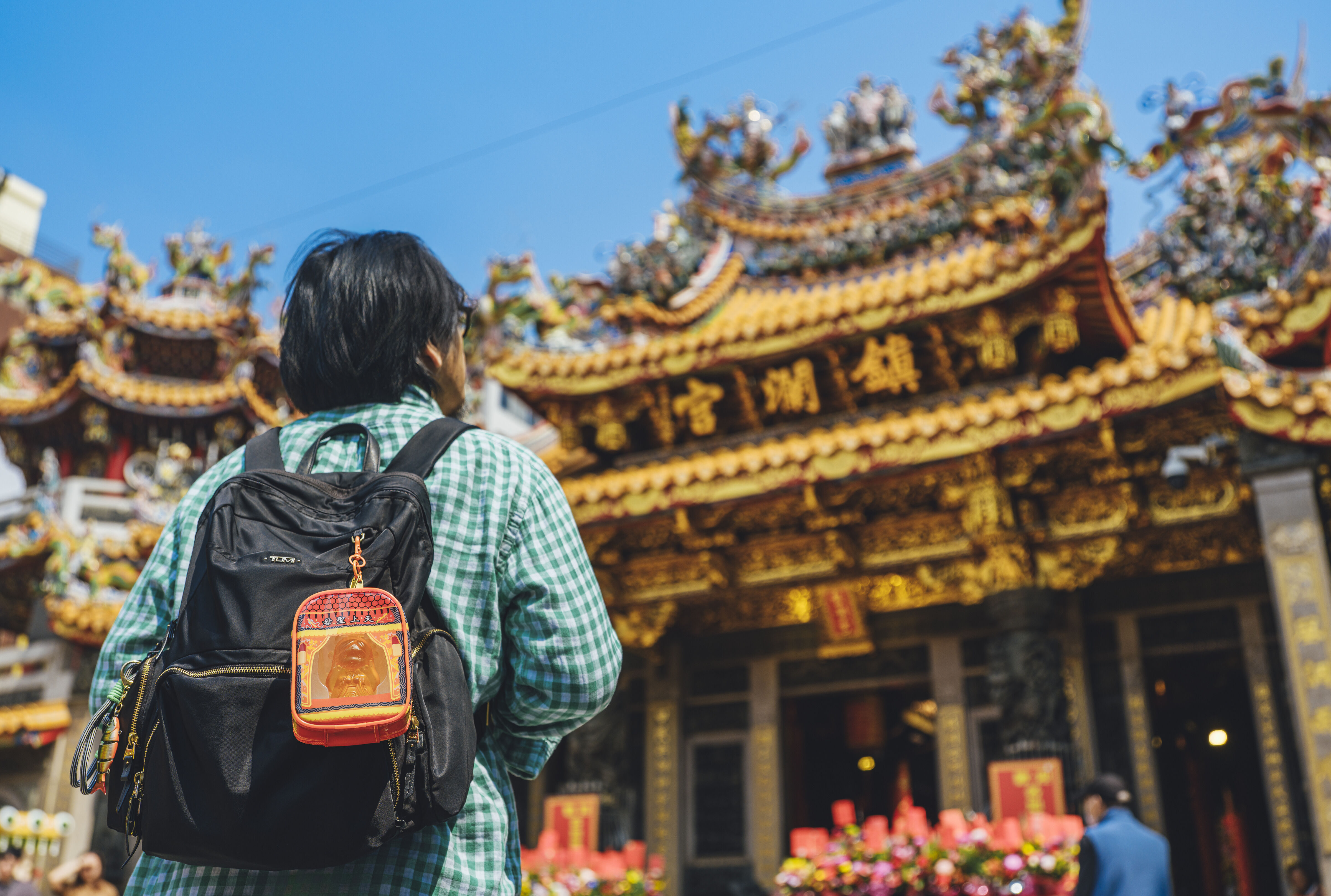 ▲琉園聯名鎮瀾宮推「神轎娃包」。（圖／品牌提供）