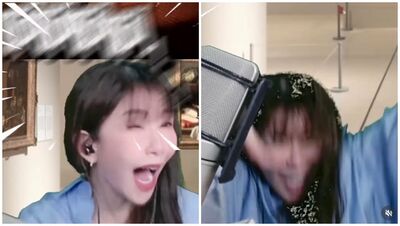 72萬超辣實況主直播出意外！「後仰重摔在地」淚奔醫院：差點人沒了