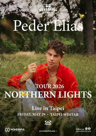 ▲Peder Elias第三度來台開唱。（圖／So Wonderful提供）