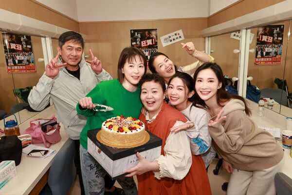 ▲洪都拉斯回歸《豆腐媽媽》，一回來就幫蘇晏霈慶生。（圖／民視提供）