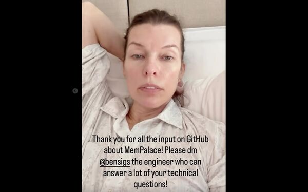 ▲▼蜜拉喬娃維琪跨界開發AI記憶工具。（圖／IG@millajovovich）