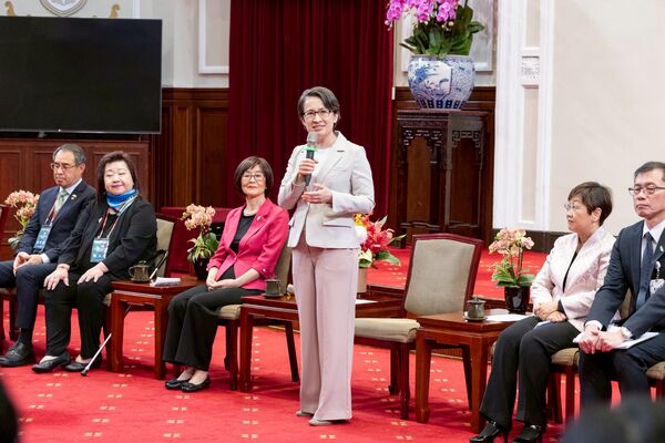 ▲▼副總統蕭美琴接見北美洲台灣商會聯合總會「第38屆北美台商回國訪問暨投資考察團」。（圖／總統府提供）