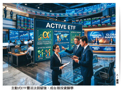 主動式ETF投資機會又來了 台股修正創造超額報酬