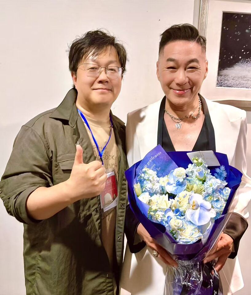 ▲▼ 文章珠海開唱後受訪 。（圖／翰森娛樂提供）