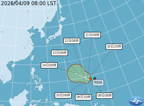 ▲▼未來一周天氣。（圖／氣象署提供）
