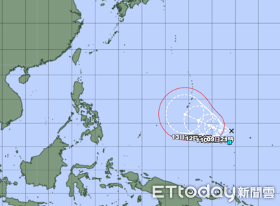 快訊／熱帶低壓生成！估明晚增強為辛樂克颱風　日本發烈風警報