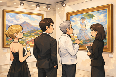 超級富豪都在做什麼投資？藝術品高風險但回報也可觀