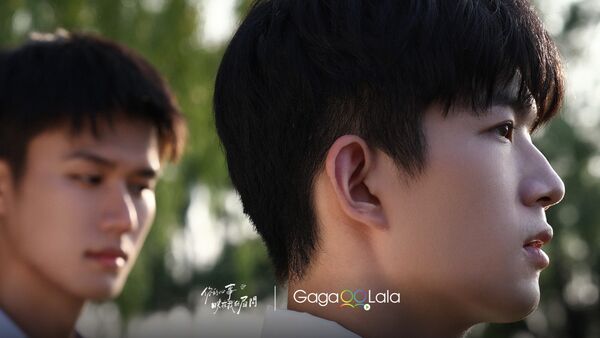 ▲梁貝易飾演的陳可是溫柔包容的「海鹽系學長」。（圖／GagaOOLala提供）