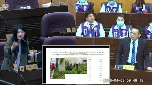 ▲魏筠譏桃園「舊城再生」竟是病媒蚊先再生