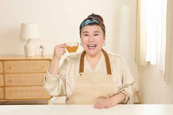 ▲林美秀代言滴雞精。（圖／純煉滴雞精提供）