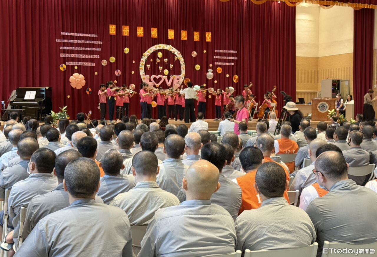 柔性司法!樂聲進雲林第二監獄 讓受刑人感受社會關懷