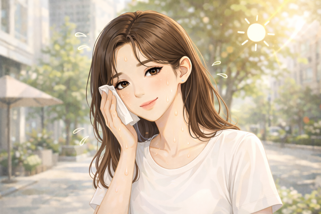 ▲肌膚,保養。（AI協作圖／記者李薇製作，經編輯審核）