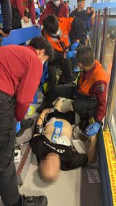 清晨盃驚傳選手OHCA　消防員、北市大防護隊即刻救援