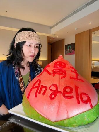 ▲▼Angela佐藤。（圖／翻攝自Instagram／Angela佐藤）