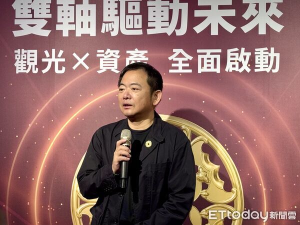 ▲六福集團集團總裁賴振融,台北六福萬怡酒店總經理沈芬。（圖／記者彭懷玉攝）