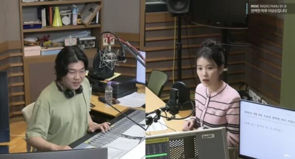 ▲IU攻破謠言見「姐夫」　私下互動曝光。（圖／翻攝自IG、MBC）