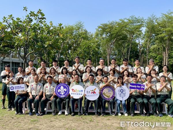 ▲台南市教育局於億載國小漁光分校辦理童軍教育研習，強化校園支持系統。（記者林東良翻攝，下同）