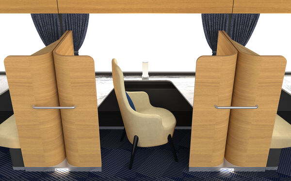 ▲▼近鐵全新餐廳列車「Les Saveurs 志摩」。（圖／都ホテルズ＆リゾーツ提供）