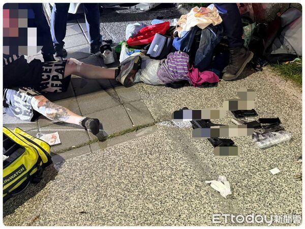 ▲▼嘉義林姓男子毒駕載友人吃宵夜，被警方逮捕。（圖／記者翁伊森翻攝）