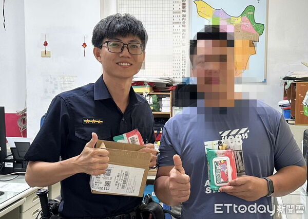 ▲▼移工羅男網購手機遭詐騙，更扯的是詐團還假冒身分取消退款申請，所幸警員介入幫忙，成功守住退款，讓外籍移工感激點頭致謝。（圖／記者吳世龍翻攝）