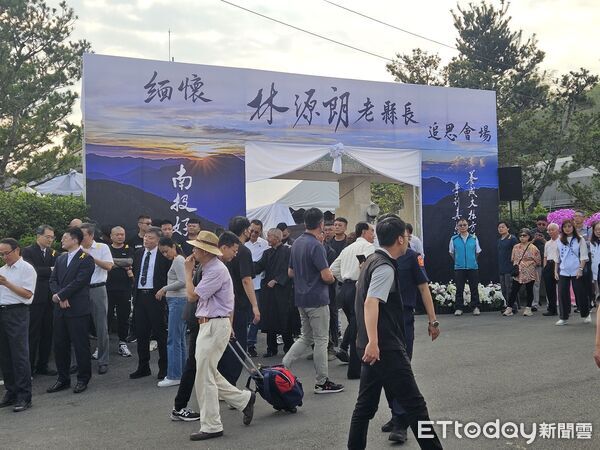 ▲林源朗公祭。（圖／記者高堂堯攝）