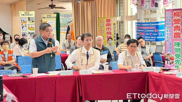 ▲台南市政府展開37區災防考核，跨局處聯合督考強化基層防災量能。（記者林東良翻攝，下同）