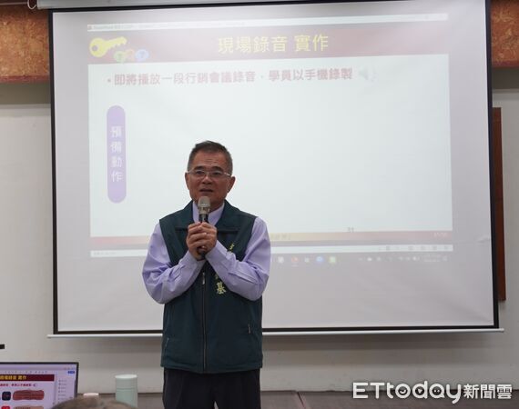 ▲台南市勞工局職場大小事講座聚焦AI導入人資管理，吸引超過百人參與。（記者林東良翻攝，下同）