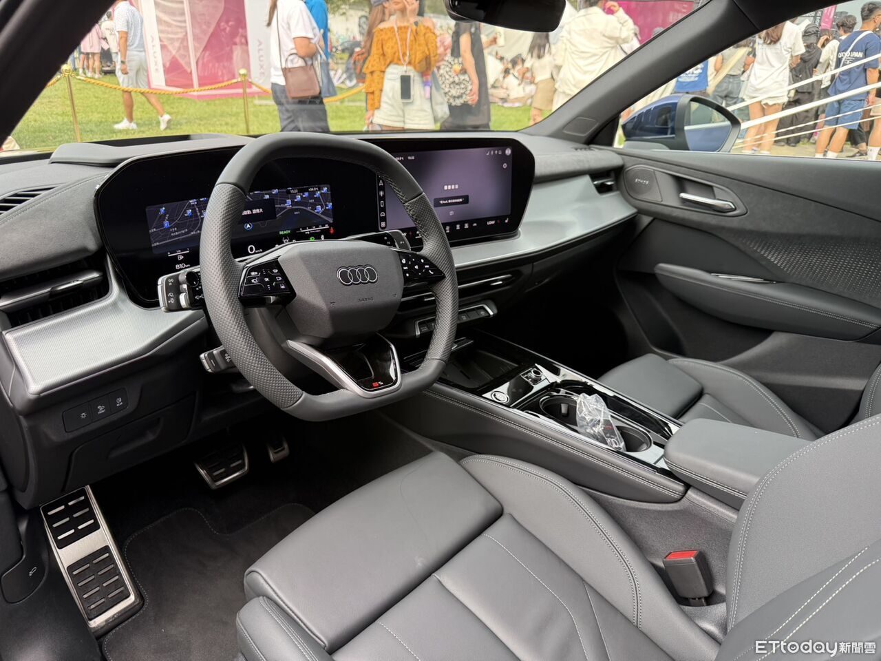 ▲大改款Audi Q3首度公開現身，台灣持續接單、即將上市。（圖／記者徐煜展攝）