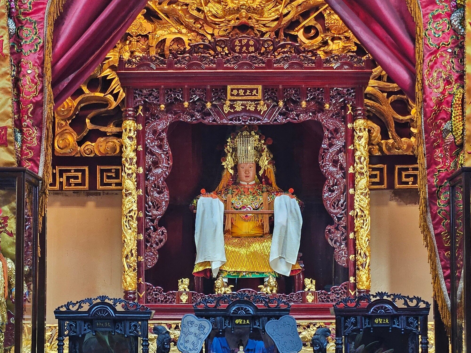 ▲▼白沙屯媽祖。（圖／翻攝白沙屯拱天宮臉書）