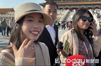 故宮民眾讚鄭麗文是大女主　興奮跟拍「她心裡裝著對祖國情感」