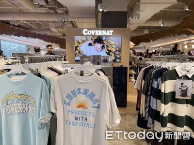 免飛韓國！秀彬、Giselle代言潮牌登陸高雄　限量小卡必收藏