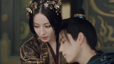 迪麗熱巴絕美花魁扮相太仙！　雨中狠拒陳飛宇「4百年虐戀」逼哭網