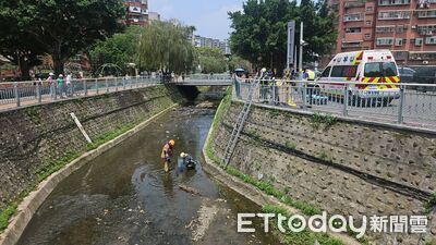 快訊／新莊男突跳進大排水溝！民眾目擊急報警　滿臉血送醫救治