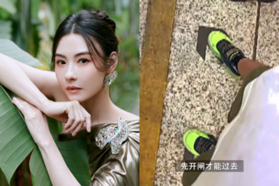 張柏芝帶8歲小兒子搭地鐵！　「中英雙聲道對話」母子互動罕見曝光